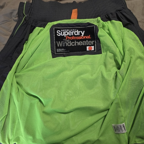 SUPERDRY Professional The Windcheater mens jacket size Large - Picture 4 of 5